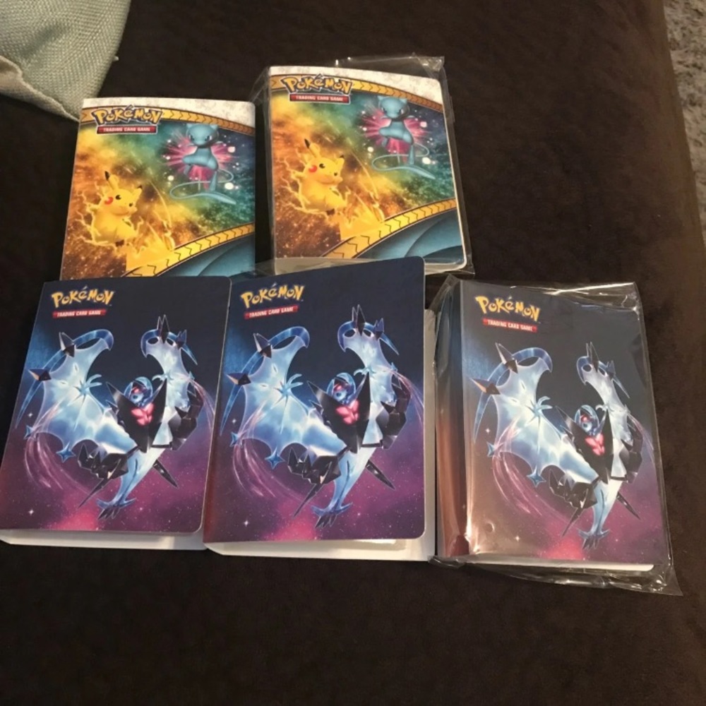 Pokémon Tin boxes and card holders